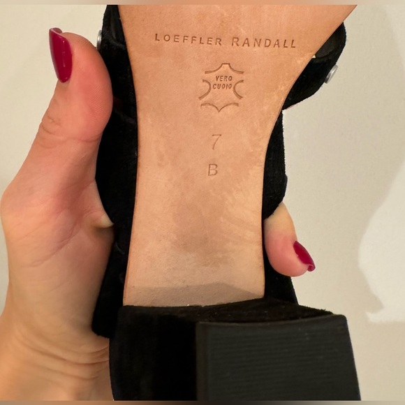 Loeffler Randall Suede Studded Gladiator Sandals - Size 7 - Picture 8 of 8